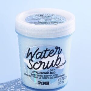 Victoria's Secret Pink Water Refreshing Body Scrub with Sea Salt and Hyaluronic